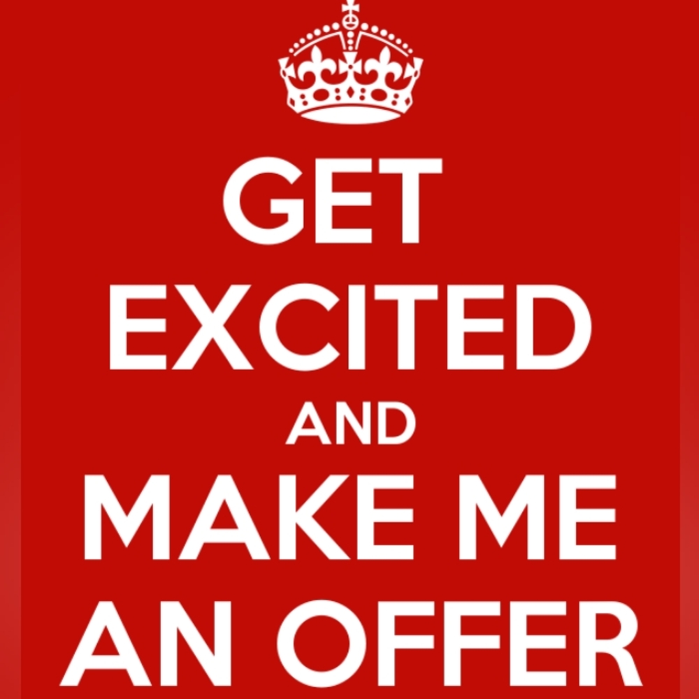Make me an offer!